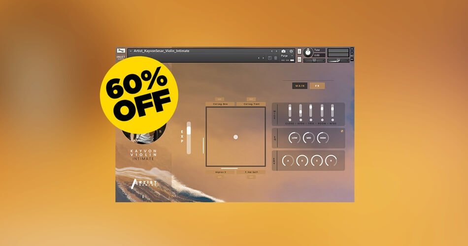 Save 60% on Violin Intimate for Kontakt by Inlet Audio