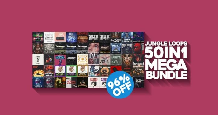 Jungle Loops 50 in 1 Mega Bundle