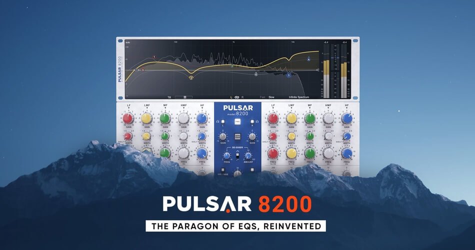 Pulsar 8200 parametric equalizer by Pulsar Audio