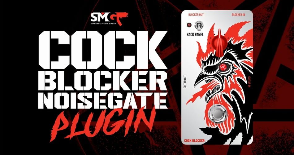 Save 25% on SMG Cockblocker guitar noise gate plugin