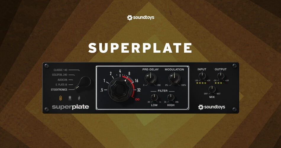 Soundtoys releases SuperPlate plate reverb effect plugin at intro offer