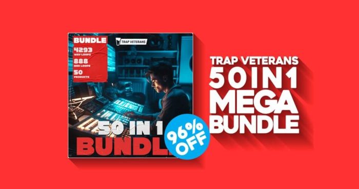 Trap Veterans 50 in 1 Mega Bundle