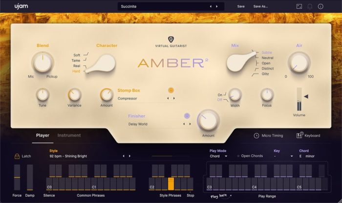 UJAM VG Amber 2