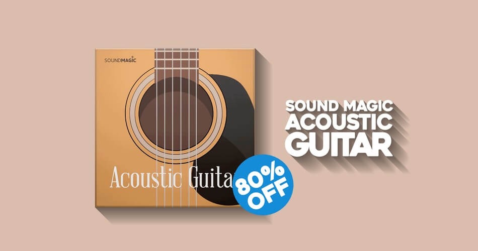 Save 80% on Acoustic Guitar virtual instrument by Sound Magic