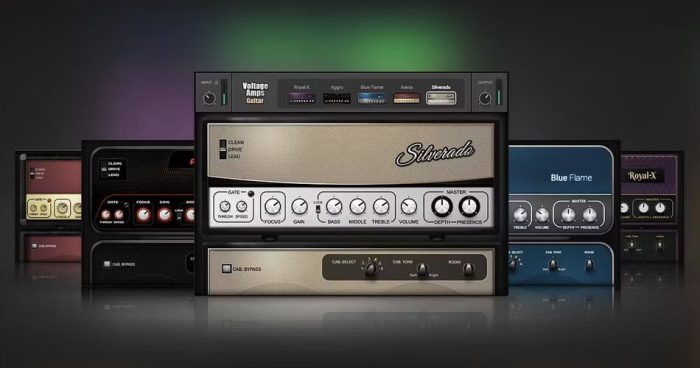 Waves Voltage Amps Plugin Delivers 7 Iconic Guitar And Bass Amps