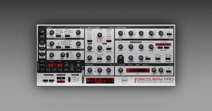 discoDSP Discovery Pro Silver Haze skin