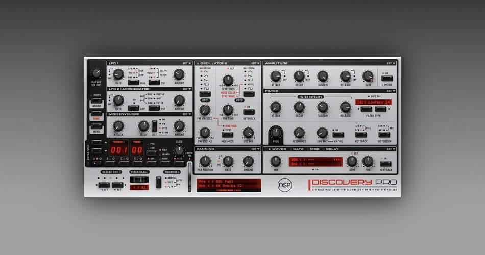 discoDSP updates Discovery Pro synthesizer to v7.8