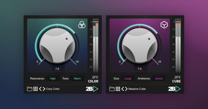 2B Played QFX Color and Cube