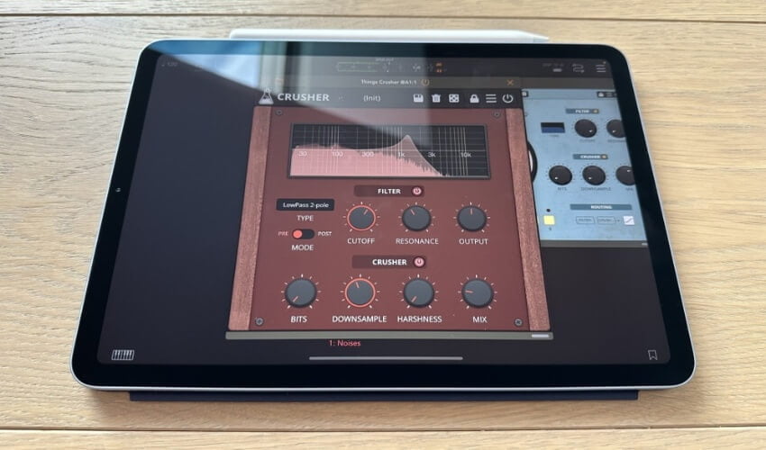 AudioThing releases Things – Crusher filter & bitcrusher for iOS/AUv3