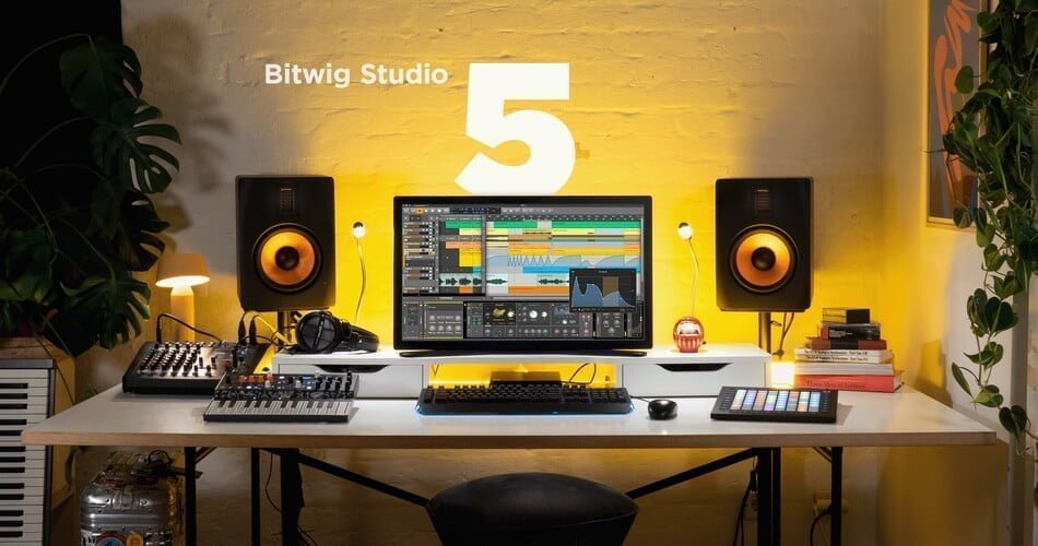 Bitwig Studio 5 and Freeform sound package now available