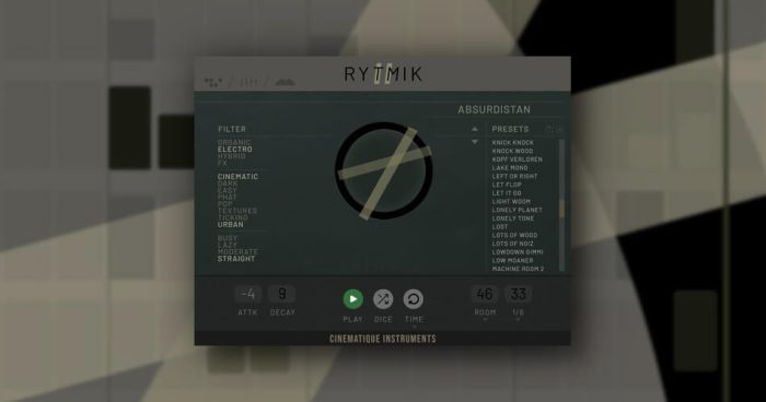 Cinematique Instruments Rytmik 2