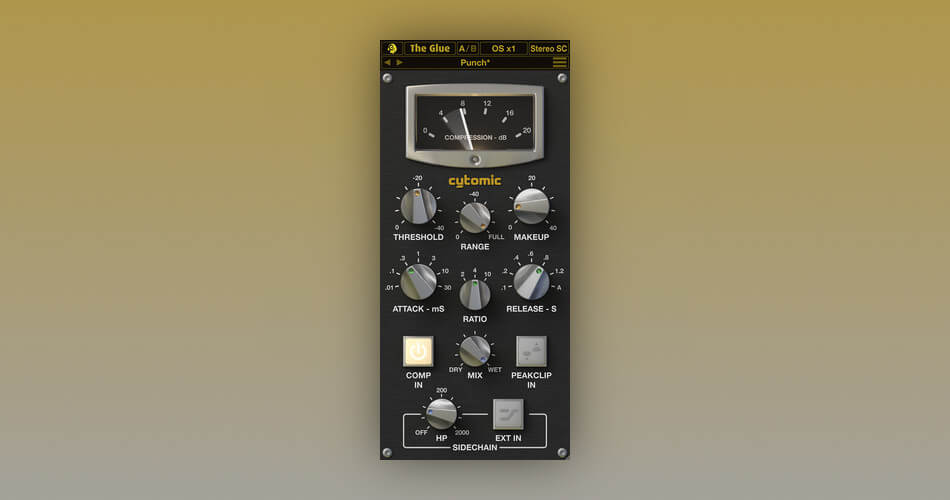 The Glue compressor by Cytomic gets VST3 & Apple Silicon support