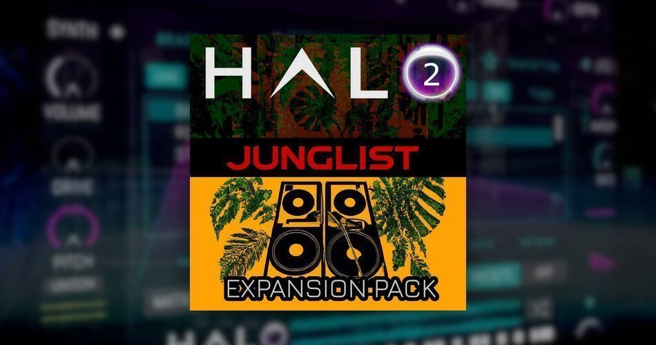 Junglist sound pack for HALO-2 hybrid synth by DHPlugins