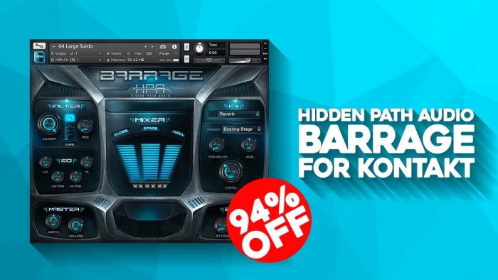 Hidden Path Audio Barrage Sale