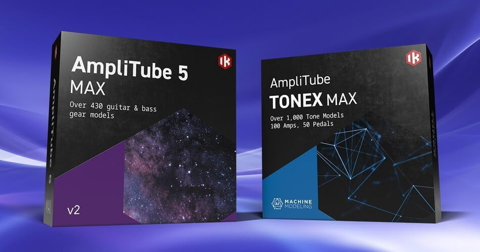 Buy AmpliTube 5 MAX v2 and get TONEX MAX free