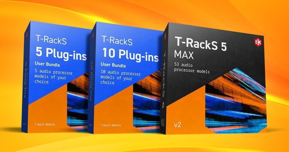 Mix Your Own Bundle: Save up to 90% on T-RackS plugins by IK Multimedia