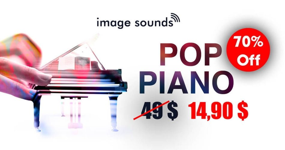Pop Piano: 3,000+ piano loops by Image Sounds at 70% OFF