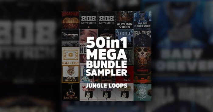 Jungle Loops 50 in 1 Mega Bundle Sampler