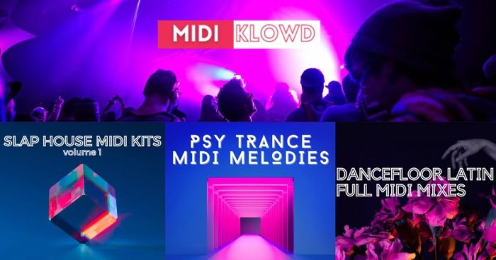 MIDI Klowd Slap House Psy Trance Dancefloor Latin