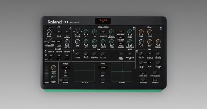 Momo Roland S 1 Midi Editor