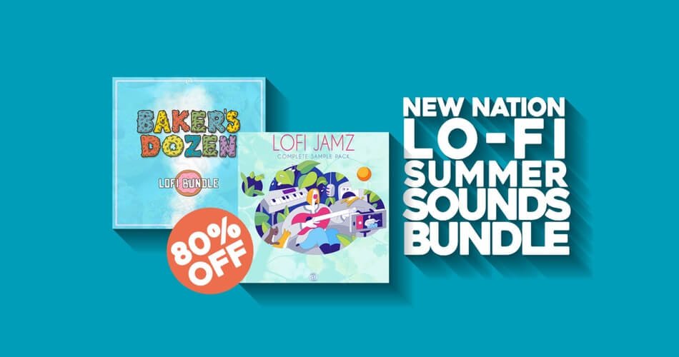 New Nation LO-FI Summer Sounds Bundle on sale for $9.95 USD