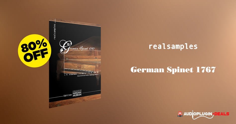 Save 80% on German Spinet 1767 sample library by Realsamples