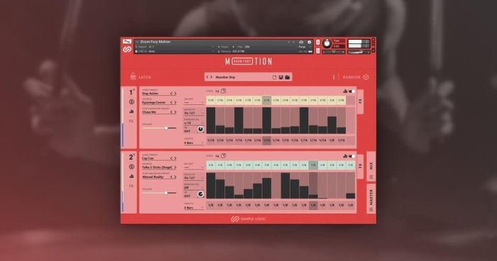 Sample Logic Drum Fury Motion