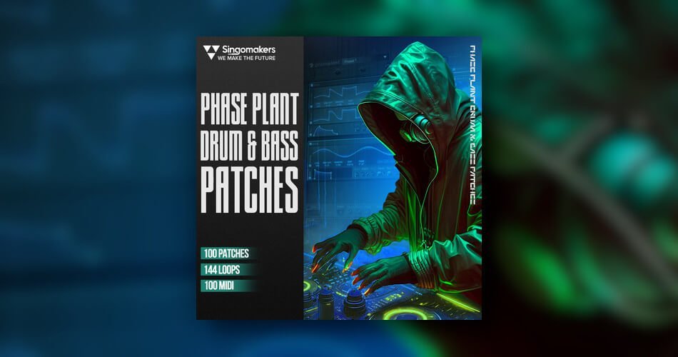 Phase Plant Drum & Bass Patches by Singomakers