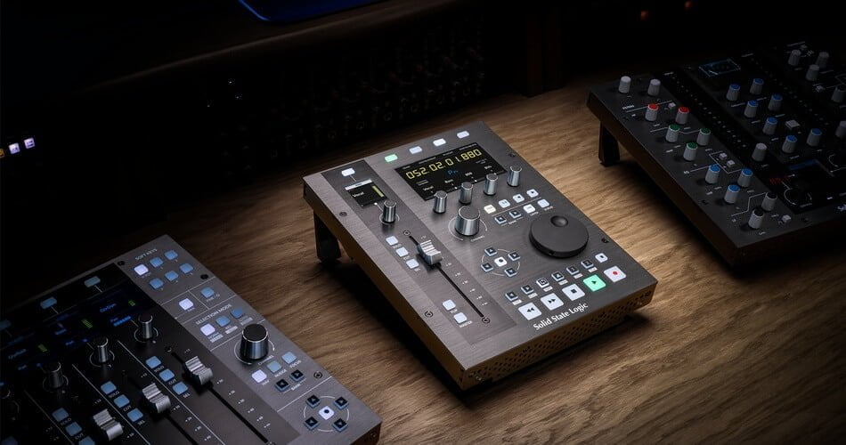 Solid State Logic launches UF1 single fader DAW controller