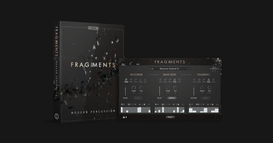Sonuscore releases Fragments Modern Percussion for Kontakt Player