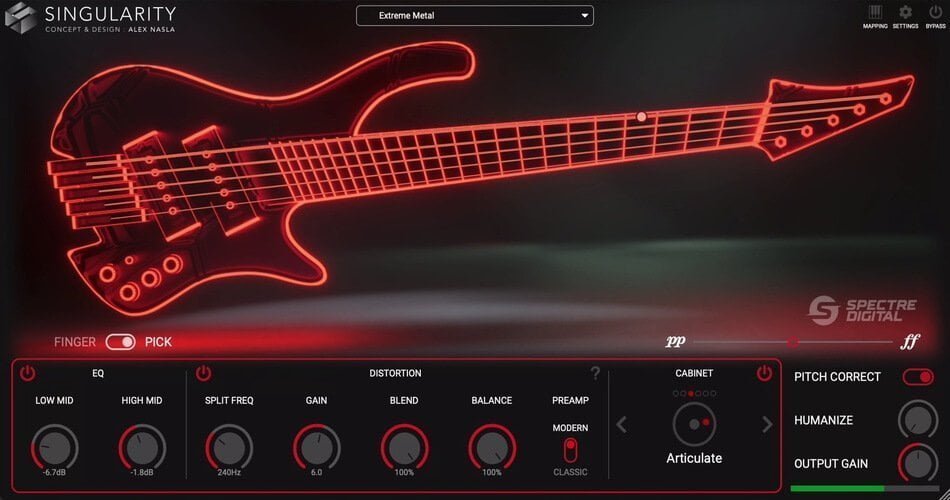 Spectre Digital releases Singularity Virtual Bass at intro offer