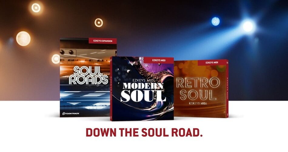 Toontrack Soul Roads EKX Modern & Retro Soul MIDI