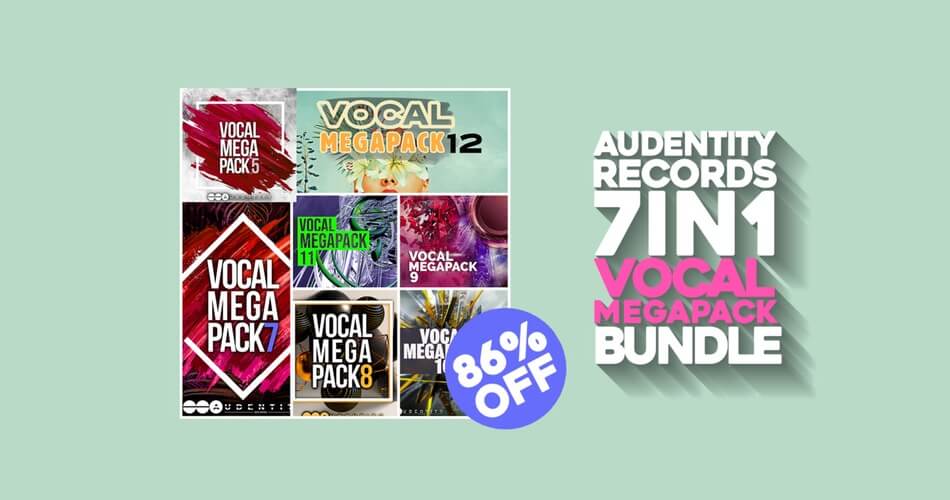 Save 86% on Vocal Megapack Bundle Platinum by Audentity Records