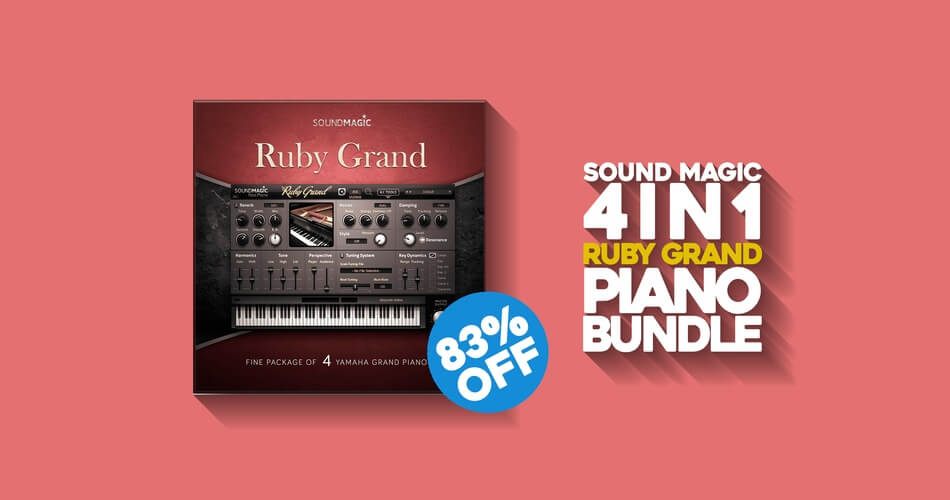 Save 83% on 4-in-1 Yamaha Piano Bundle by Sound Magic