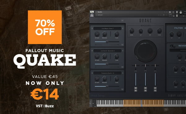 Save 70% on Quake downer, drop & whoosh library by Fallout Music