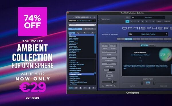 Save 74% on Ambient Collection for Omnisphere by Tom Wolfe