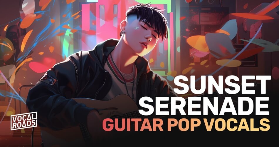 Sunset Serenade – Guitar Pop Vocals sample pack by Vocal Roads