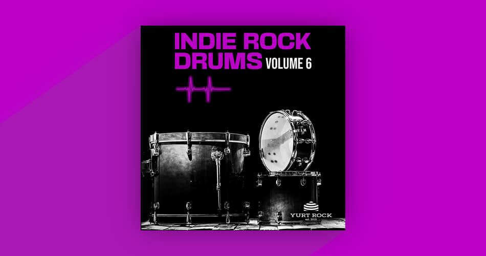 Yurt Rock releases Indie Rock Drums Vol. 6 sample pack