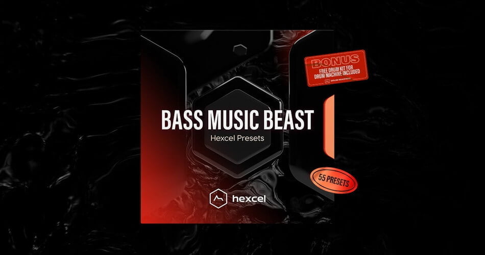 Bass Music Beast expansion for ADSR Hexcel generative MIDI plugin