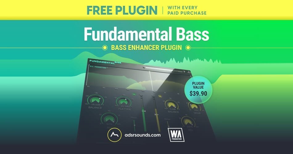 Fundamental Bass by W.A Production FREE with purchase at ADSR