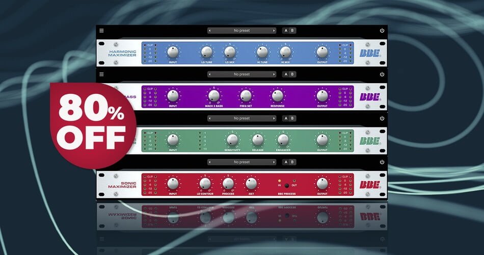 Save 80% on Sonic Sweet v4 plugin suite by BBE Sound