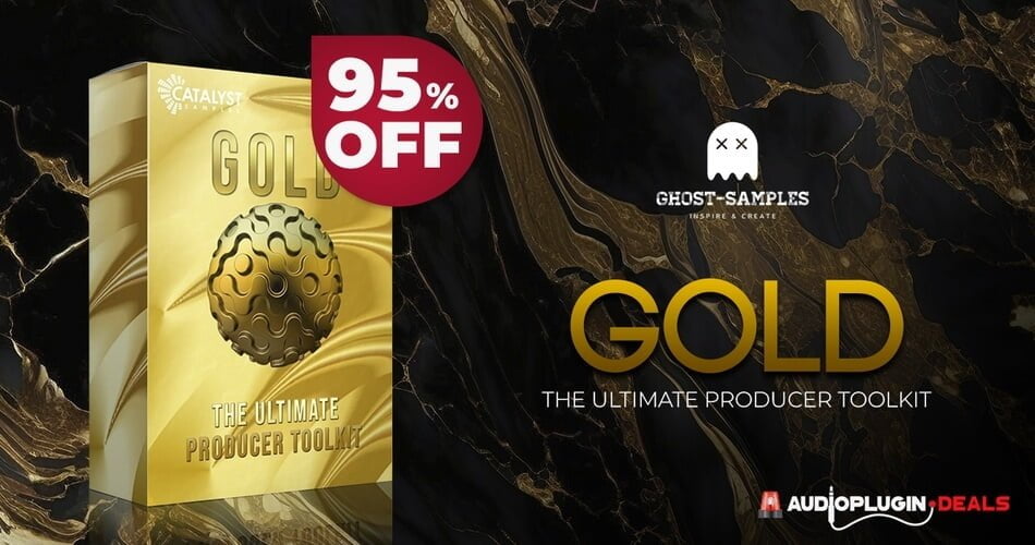Save 95% on Gold: The Ultimate Producer Toolkit by Ghost Samples