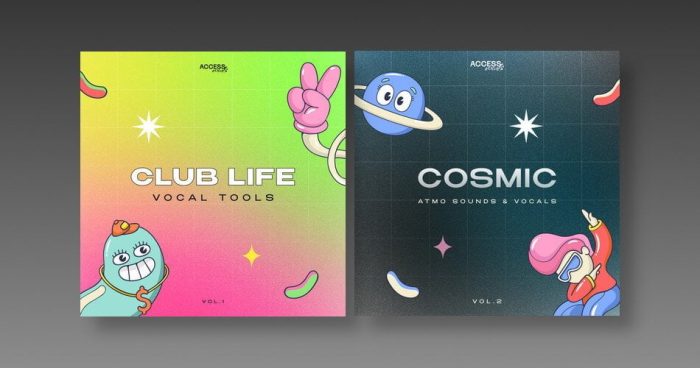 Access Vocals Club Life Vocal Tools and Cosmic Atmo Sounds Vocals 2