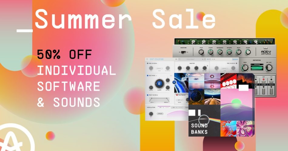 Arturia Summer Sale 2024: Save 50% on instruments, effects & sound banks