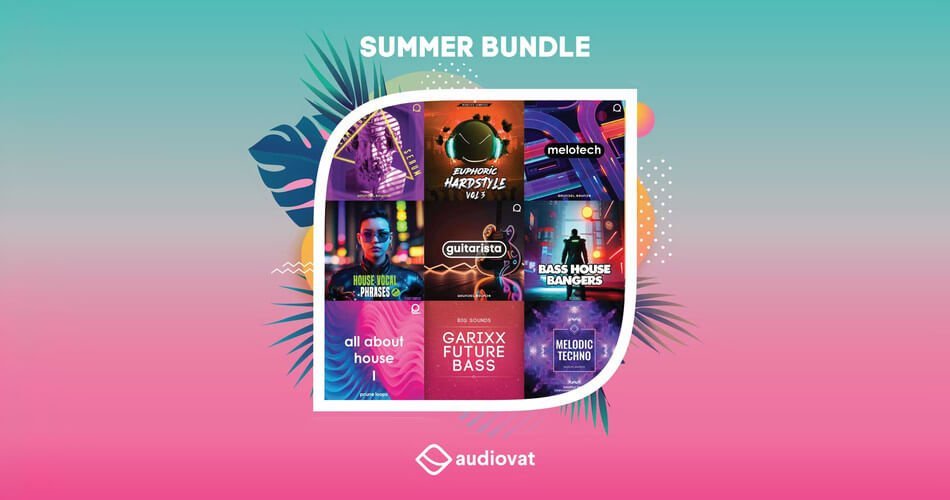 Audiovat launches Summer Bundle: 9 sound packs for $18.70 USD