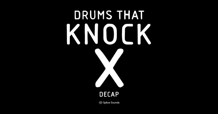 DECAP Drums That Knock X