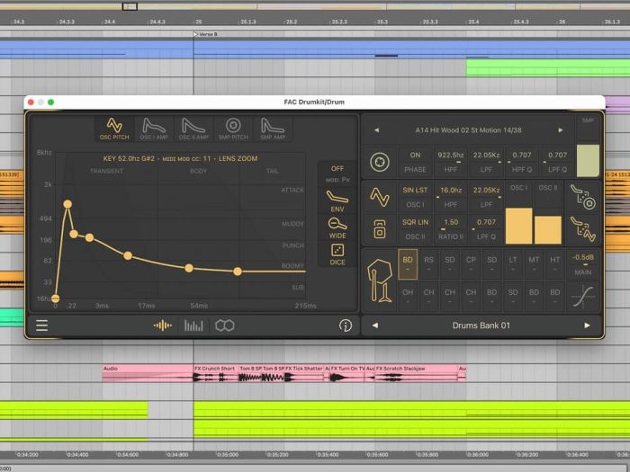 FAC Drumkit macOS