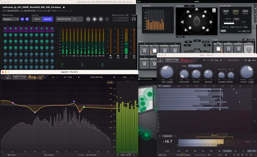 FabFilter updates plugins with extended Atmos support for Pro Tools