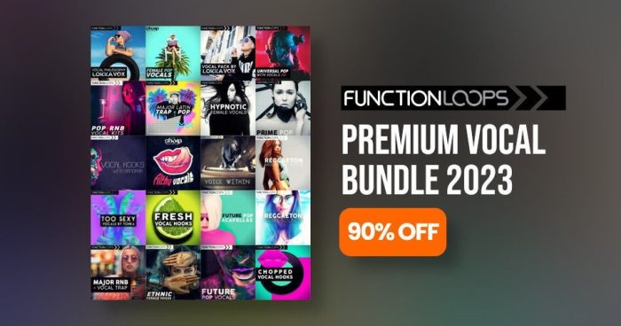 Function Loops Premium Vocal Bundle 2023