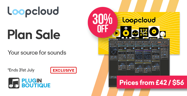 Save 30% on Loopcloud Plans at Plugin Boutique